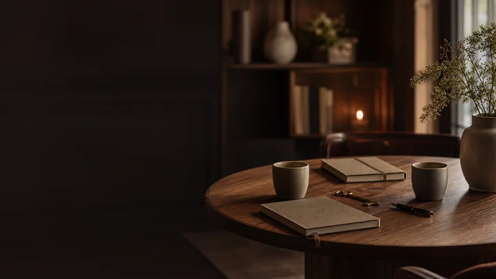 A quiet place for a thoughtful relationship conversation
